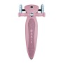 Globber Primo Foldable Lights Tretroller in Beere, 3-rädrig, mit leuchtenden LED-Rollen und höhenverstellbarer Lenkstange.