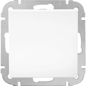 Schalter Finnja, Weiß-Matt, zur Unterputzmontage. Wandschalter für den Innenbereich.