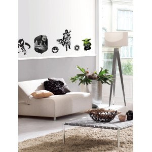 Mandalorian Legend Wandtattoo von Komar, 50x70 cm, als Deko-Sticker im Wohnraum.