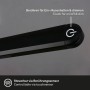 Detailaufnahme: Schwarze Brilo LED-Tischleuchte Pivaz mit Touch-Dimmer und warmweißem Licht.