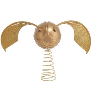 Harry Potter Weihnachtsbaum-Topper Quidditch-Schnatz 25 cm