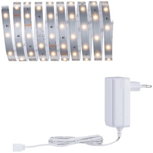 Paulmann MaxLED 250 Basis-Set mit 3 m LED-Streifen, warmweiß, inklusive Netzteil.