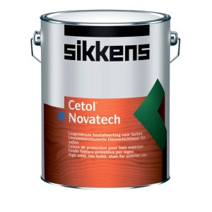 Sikkens Holzlasur Cetol Novatech Ebenholz 5l Dose. UV-Schutz, wetterbeständig, Filmschutz gegen Algen und Pilze.