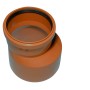 Marley KG-Rohr Reduzierung DN 160/110 für den Übergang zwischen Kanalgrundrohren.