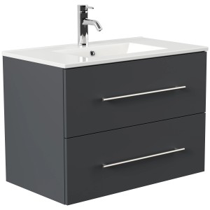 Posseik Badmöbel Homeline 80 Grafit