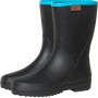 Schwarze Gardena Gummistiefel Mid Cut Unisex, Größe 36, für Gartenarbeiten.