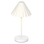 Weiße, dimmbare Ledvance Tischleuchte Decor Pulp, 41,5 cm hoch, für stimmungsvolles Licht.