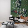 Komar Vlies Fototapete Star Wars Classic Concrete Endor, 200x280 cm, mit Star Wars Motiv im Wohnraum.
