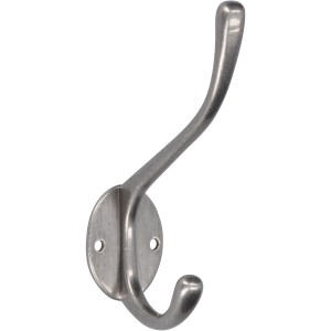 Siro Huthaken Alu Naturfarben Glänzend Lochabstand 24 mm