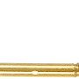 Schraubhaken Gerade Messing Ø 3,8 x 50 mm 6 Stück