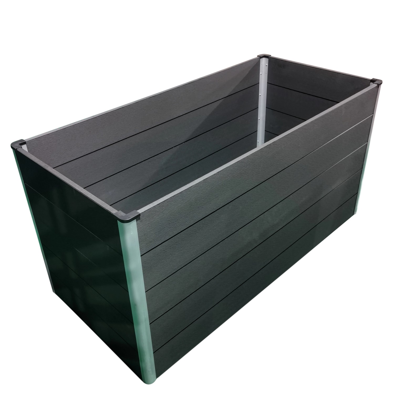 Hochbeet WPC 75 cm x 150 cm x 70 cm Anthrazit kaufen bei OBI