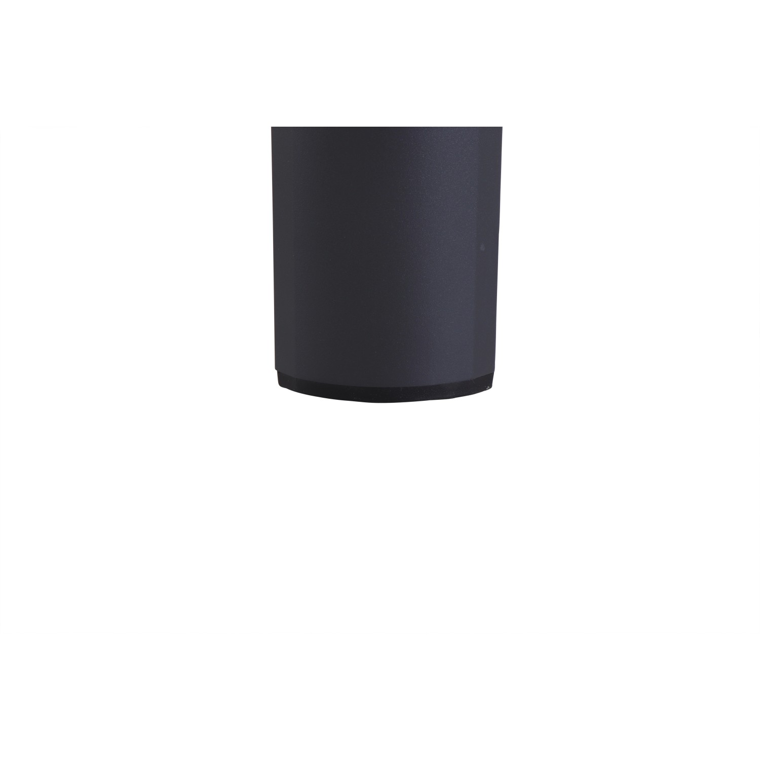 Detailaufnahme vom Bein des Siena Garden Gartentisch Silva aus Teak und Aluminium.