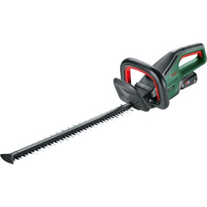 Bosch Akku-Heckenschere Universal Hedge Cut 18-55: Kabellose Gartenschere für präzise Heckenschnitte.