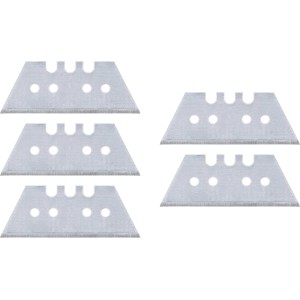 LUX Messerklingen Trapez, 5 Stück, 0,4 mm stark, für Universalmesser.