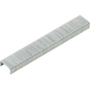 LUX Feindrahtklammern, 11,4 mm x 6 mm, verzinkt, 5000 Stück, für Tacker.