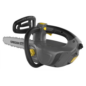 Texas Akku-Kettensäge TCZ 5800 Solo, graue Top Handle Kettensäge mit Oregon Schwert.