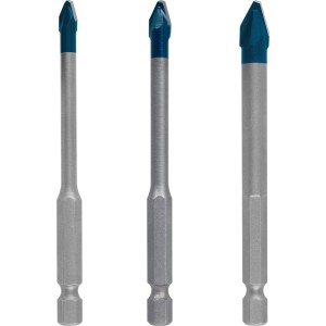 Bosch Bohrer-Set Expert Hex-9 Hard Ceramic 3-tlg.