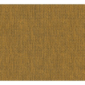 Vliestapete in Braun-Gelb mit leichter Struktur. Uni-Design für Wohnräume.
