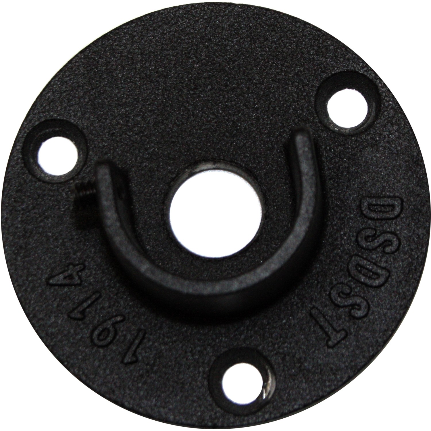 Gardinia Wandlager Industrial Home, Ø 25mm, schwarz für Stilgarnituren.