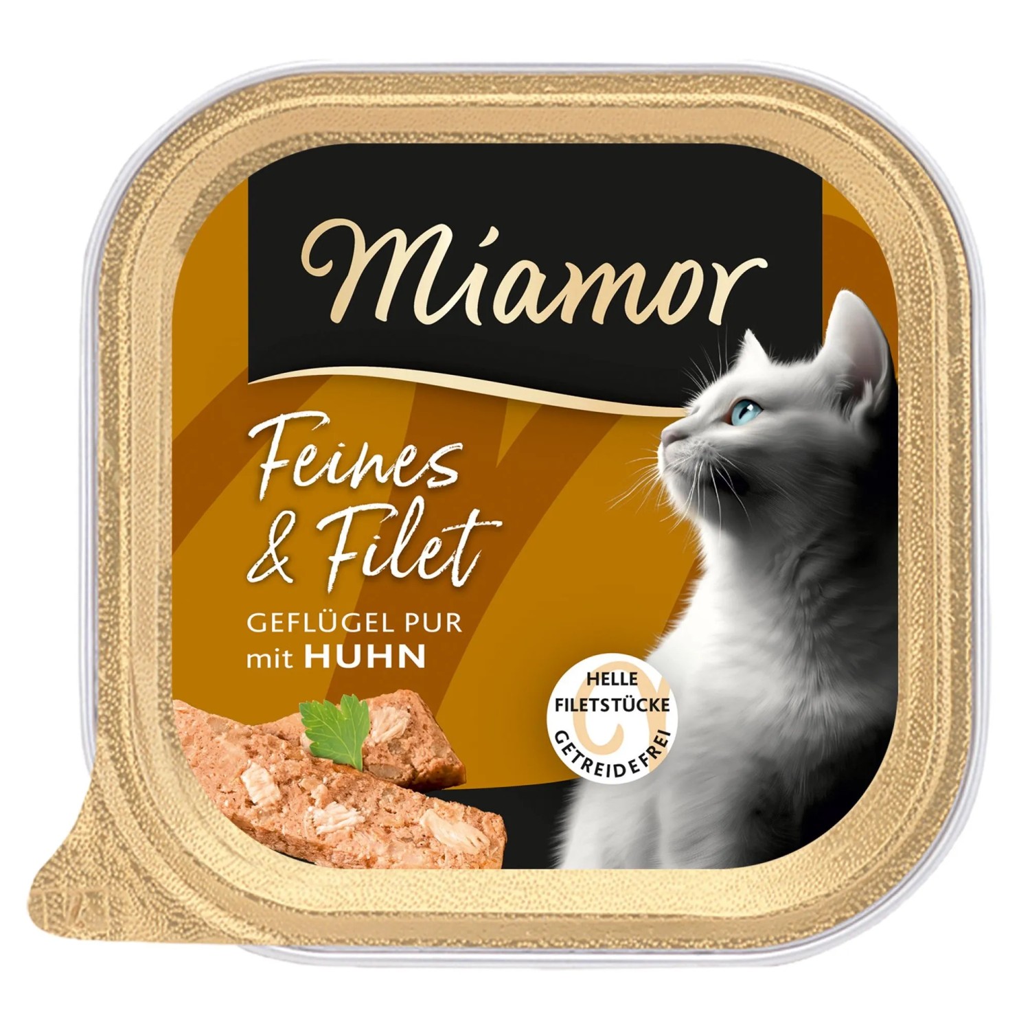 Miamor Katzen-Nassfutter Feines & Filets Geflgel Pur mit Huhn 100 g kaufen  bei OBI