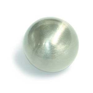 Gardinia Endknopf Memphis Kugel Schwarz 2-er Pack