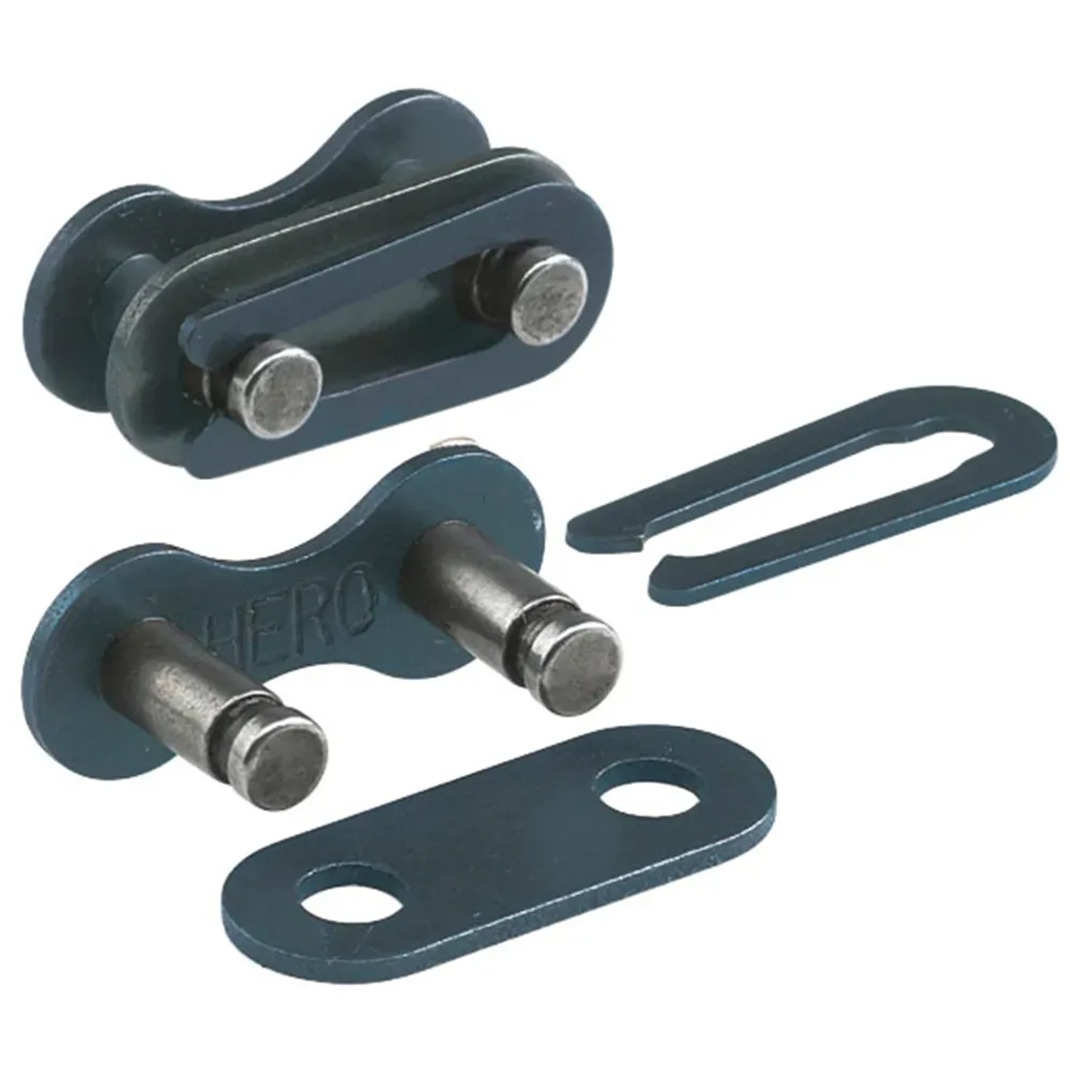 Kettenverschlussglieder, 2 Stück, für Sport- und Tourenradketten, Reparatur- und Ersatzteile.