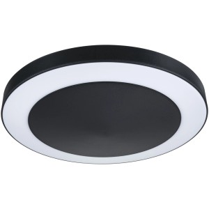 Paulmann LED-Außendeckenleuchte Circula, anthrazit, mit ZigBee und Sensor.