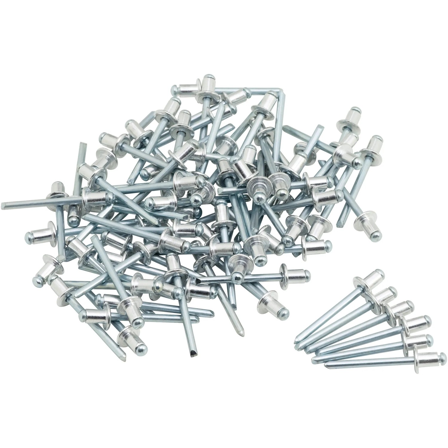 Edelstahl-Blindniete 4,8 X 10 Mm 50 Stück Inkl. Bohrer