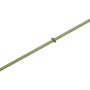 Grüner Universalstab, 150 cm lang, für Zaunbau & Sichtschutz, angespitztes Ende.