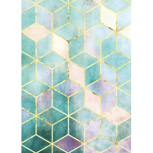 Komar Wandbild Mosaik Verde 50 x 70 cm