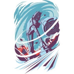 Komar Wandbild Star Wars Hoth 30 x 40 cm