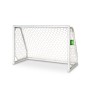 Weißes Exit Fußballtor Scala aus Aluminium, 120x80 cm, mit Netz für Spiel & Spaß im Garten.