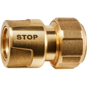 Geka plus-Schlauchstück Trinkwasser 13 mm (1/2") mit Wasserstopp