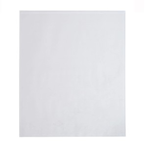 Quadratische, transparente Firefix Glasbodenplatte 120x120 cm für Kamin und Ofen.