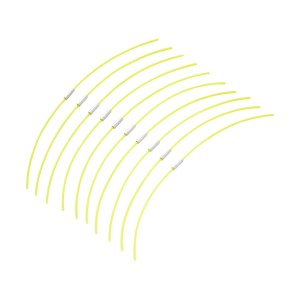 10 gelbe LUX Hochleistungsfäden T 328 für Bosch ART 23 Combitrim Rasentrimmer.