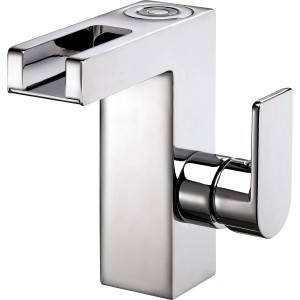 OBI Einhebelmischer-Waschbeckenarmatur verchromt