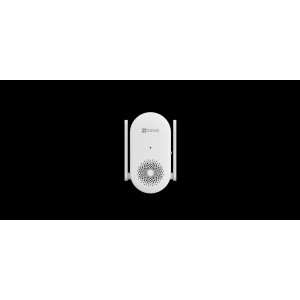 Ezviz CH1 WLAN-Gong für DB2 Türklingel, weiße Indoor-Sirene mit einstellbarer Lautstärke.