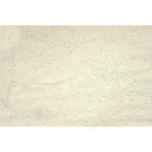 Feiner, weißer Marmorsand (Feinputzsand) mit 0-1 mm Körnung, ideal für Putz und Mörtel.