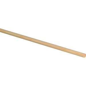 Rundstab Fichte/Kiefer, astrein, 10x2400 mm, ideal für Bastelarbeiten und Innenausbau.