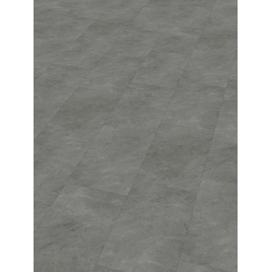 Check One Click-Vinylboden Marbach Beton, graue Fliesenoptik.