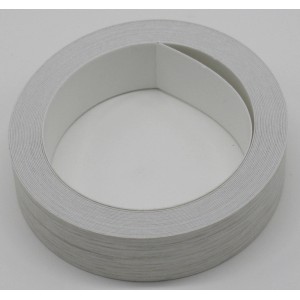 Selbstklebender Kantenumleimer Canyon White, 5 m x 19 mm, für Arbeitsplatten.