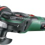 Bosch PMF 350 CES Multifunktionswerkzeug mit Sägeblatt und Zusatzhandgriff.