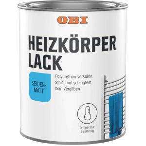 OBI PU Heizkörperlack Weiß seidenmatt 750 ml