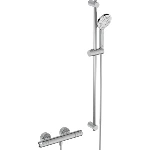 Ideal Standard Duschsystem Ceratherm T50 Aufputz Brausestange 900 mm Chrom