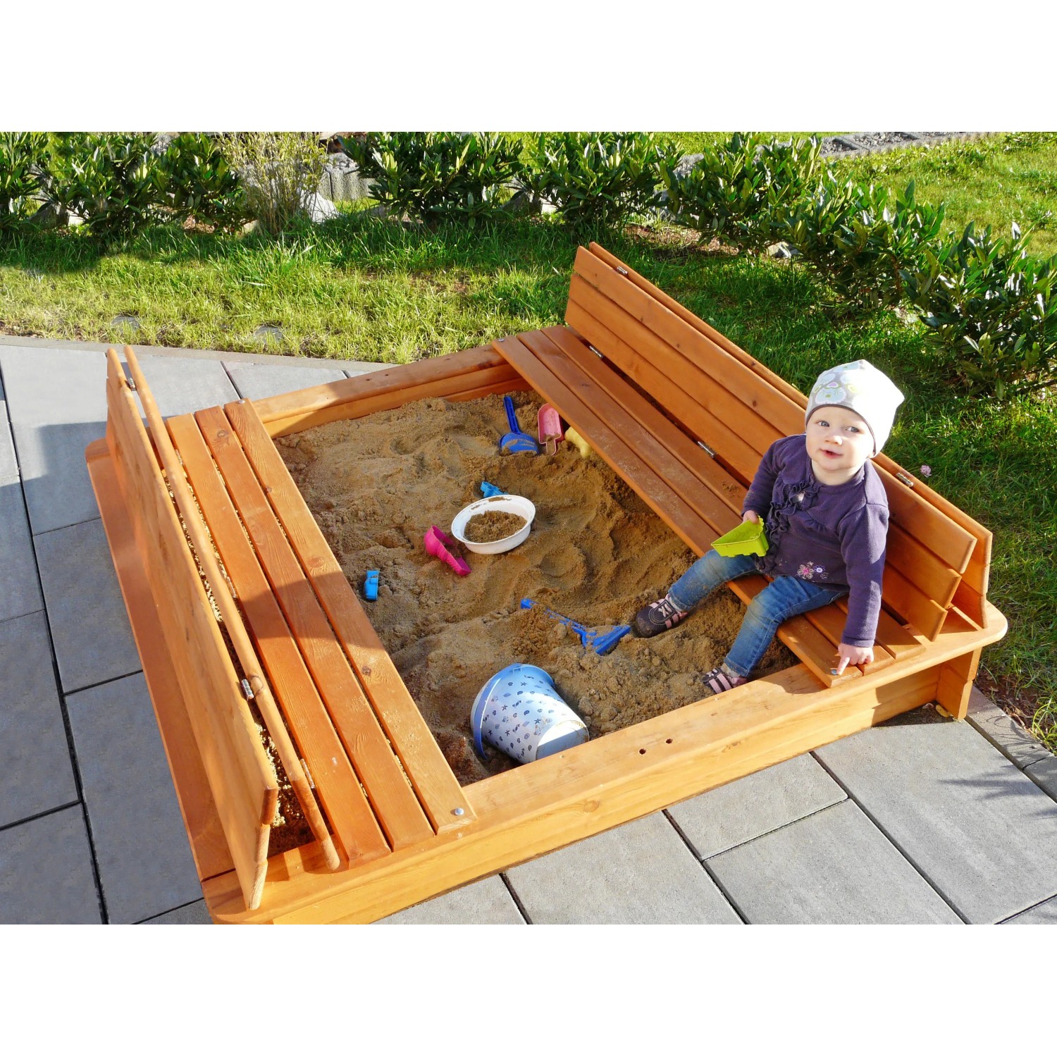 Beauty.Scouts Pergola Türen Für Michi – Kiefernholz, Honigbraun, 100x100 Cm, Wetterfest, FSC-zertifiziert