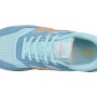 New Balance Sicherheitsschuhe Elite Lite Womens S1, hellblau-orange, Gr. 35, Draufsicht.