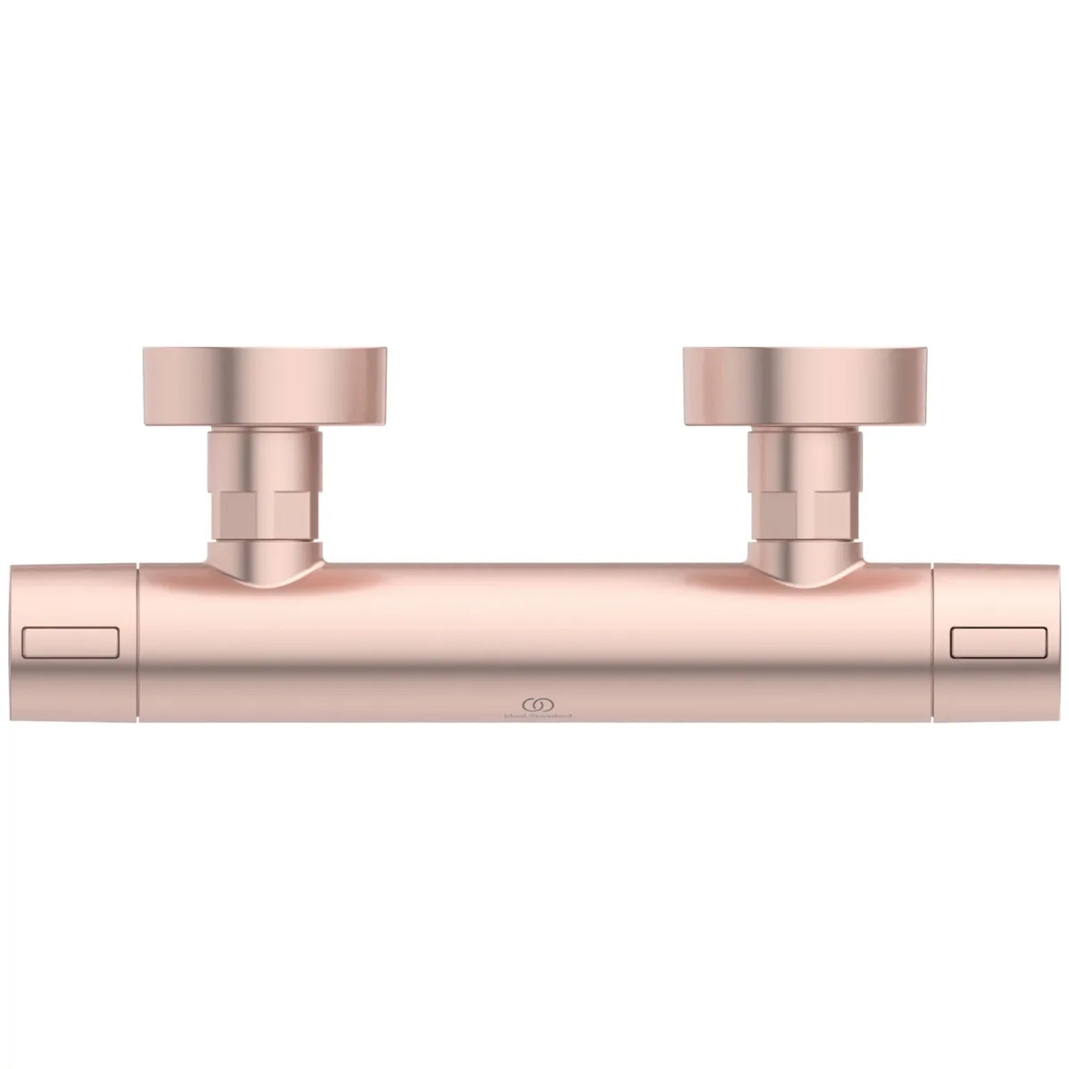 Ideal Standard Brausethermostat Aufputz DN 15 in Rosé, Thermostat für Dusche mit Verbrühschutz.