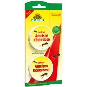 Neudorff Loxiran Ameisen-Köderdose, gebrauchsfertig zur Ameisenbekämpfung für Terrasse, Balkon und Wohnräume.