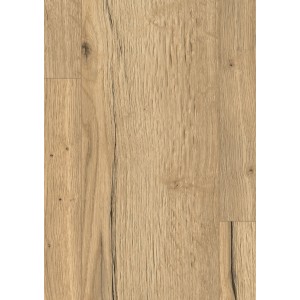 Egger Hybridboden Aquadura Halifax Eiche Natur, Detailansicht der Holzstruktur.