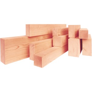 Konstruktionsholz Douglasie Natur 3,5 cm x 7 cm x 300 cm